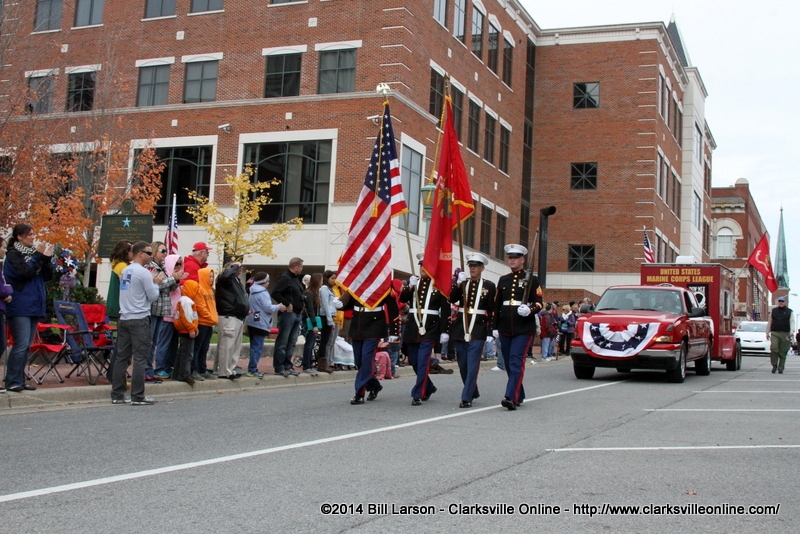 Clarksville Tennessee Recognizes Veterans Day with annual Parade