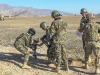 Soldiers from the Afghan National Army, 1st Brigade, 203rd Corps, employ their 82mm mortar system during a live-fire exercise that marked the conclusion of a two-week mortarmen course at the Fires Center of Excellence, Camp Parsa, Afghanistan, Jan. 3, 2013. The FCOE, a school developed and mentored by Soldiers from 3rd Battalion, 320th Field Artillery Regiment, 3rd Brigade Combat Team “Rakkasans,” 101st Airborne Division (Air Assault), is designed to teach sustainable practices and methods that will allow the ANA to engage the enemy effectively with improved capabilities. (U.S. Army photo by 1st Lt. Bryan Spear, 3-320th FA, Unit Public Affairs Representative)