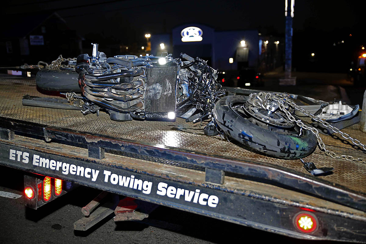 Clarksville Police reports Motorcycle Crash Sends One to Hospital