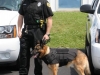 Clarksville Police Service Dogs Badge Presentation. (Photo by CPD-Jim Knoll)