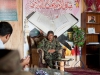 Afghan National Army Lt. Col. Mohammad Bashir, commander, 2nd Kandak, 4th Brigade, listens to an interpreter at an operational planning meeting with U.S. Forces and Afghan National Security Forces personnel at Forward Operating Base Shinwar, Nangarhar Province, Afghanistan, June 14, 2013. (U.S. Army photo by Sgt. Margaret Taylor, 129th Mobile Public Affairs Detachment)