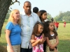 Orville and his girls- wife Carol and granddaughters Destiny, Precious and  Aliyah