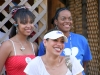 Neices Julie, Myla and Ashlee West-'It's all smiles here!' 