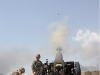 A soldier with the Afghanistan National Army\'s 4th Kandak, 1st Infantry Brigade, 203rd Afghan Army Corps, fires a Russian made D-30 122mm howitzer during a joint training live-fire exercise with soldiers from Battery A, 3rd Battalion, 320th Field Artillery Regiment, 3rd Brigade Combat Team “Rakkasans,