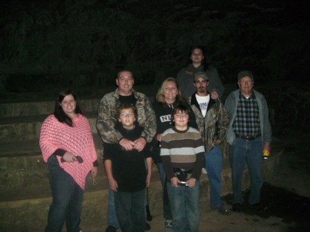 Tales of the Macabre night hike at Dunbar Cave.