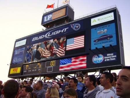 USA FANS CHEER ON THEIR TEAM