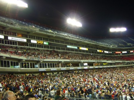 Largest crowd to see a game in the state of TN