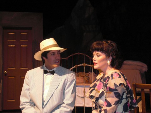 Harold "Mitch" Mitchell and Blanche DuBois (Photo by Tom Thayer)