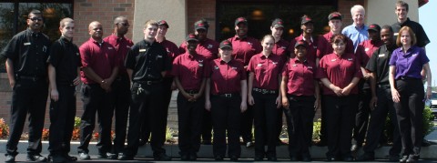 Wendy's of Bowling Green officials with the Staff of their newest store