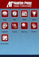 APSU iPhone app 