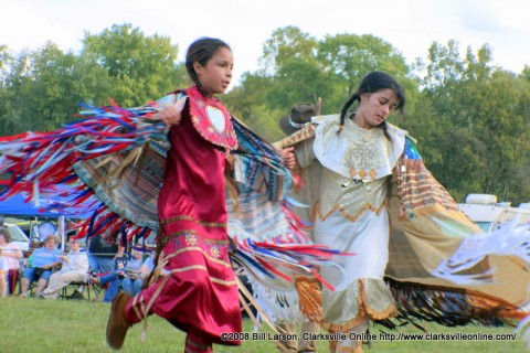 Native American Fancy Shawl Dancers