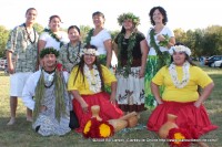 Members of the Hui Hawai`i O Tenesi Hawaiian Civic Club