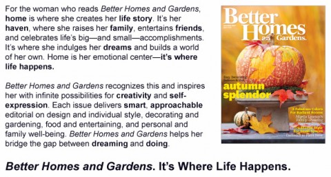 Better Homes and Garden