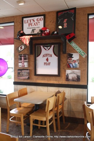 The Austin Peay State University Tribute Wall