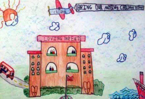 Missing Children Poster Contest Winning Poster. Missing Children Poster Contest Winning Poster.