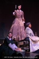 Three of the women of the Civil War musical
