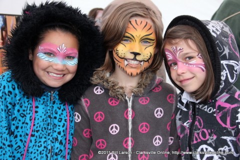 These girls had a great time at the 2011 Rivers and Spires Festival