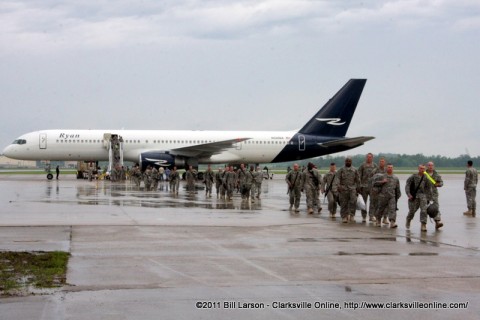 130 Soldiers from the 1st Brigade Combat Team returning home Monday morning