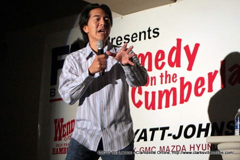 Last December, Henry Cho performed at the Comedy on the Cumberland show held at the Riverview Inn