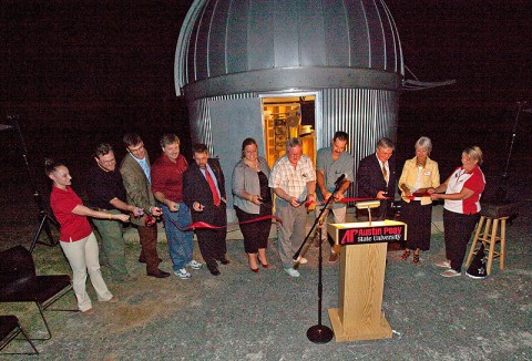 New APSU Observatory offically opens.