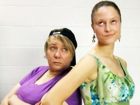 Jan Dial (l) and Roxanne Waite (r) star in “The Odd Couple” (female version) at the Fort Campbell Community Theatre at the Dale Wayrenen Recreation Center on post. Performances are August 19th, 20th and 26th.