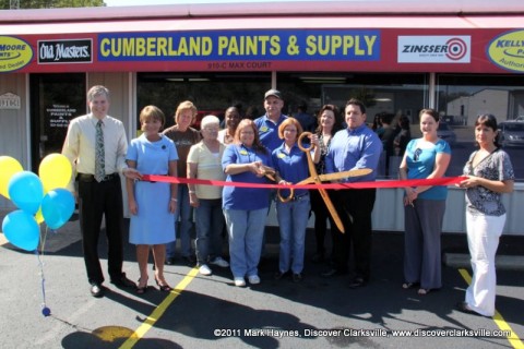 Cumberland Paints and Supply Celebrate their Grand Opening