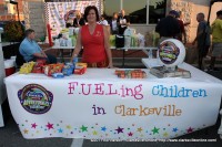 Denise Skidmore from Project F.U.E.L. at the check in for the 2011 Chevrolet Fireball Run Adventurally  in Clarksville, TN