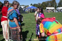 Eaglehorse Twodog after being selected at the 2011-2012 NCC Powwow Princess