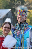 Storyteller Ahwa-Holeh "Eagle" and Chicken Dancer Absa-rokee "Crow"