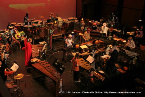 The APSU Percussion Ensemble's 2011 Halloween Concert