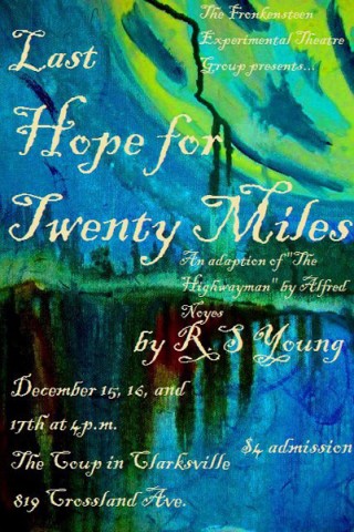 Last Hope for Twenty Miles Last Hope for Twenty Miles