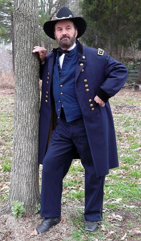 Union General U.S. Grant as portrayed by Dr. E.C. Fields