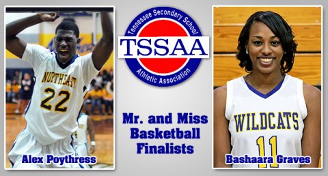 Alex Poythress and Bashaara Graves finalists for Mr. and Miss Basketball Awards