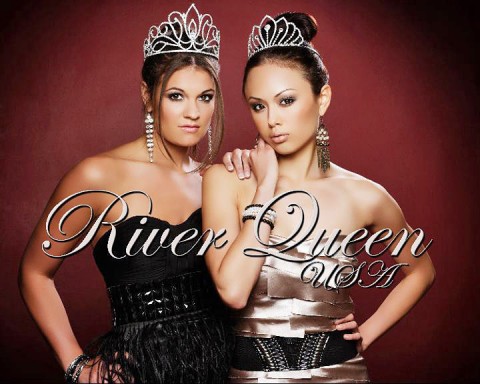 2011 River Queen Giselle Fontenot (right) and River Teen Sarah Gross (left).