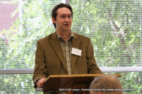 Keven McQueen at the 2012 Clarksville Writer's Conference