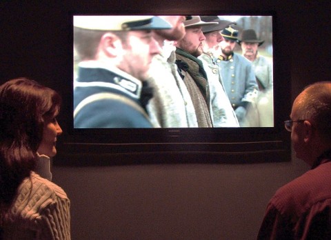 The award winning video “Crossroads of Change, Clarksville, Tennessee 1861-1865,” airs daily at Fort Defiance Civil War Park and Interpretive Center.