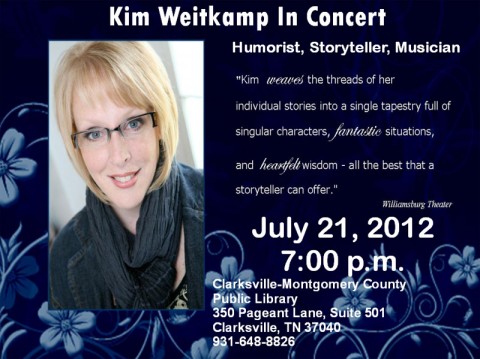Kim Weitkamp in Concert at the Clarksville-Montgomery County Public Library
