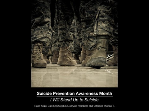 The Department of the Army has designated September as Army Suicide Prevention Month. Communicating with others is the first step toward preventing suicide. Reaching out for help is not a sign of weakness ? it is a sign of strength.