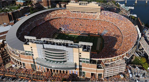 Austin Peay Football to play the Tennessee Volunteers next season at Neyland Stadium. (Courtesy: Austin Peay Sports Information) Austin Peay Football to play the Tennessee Volunteers next season at Neyland Stadium. (Courtesy: Austin Peay Sports Information)
