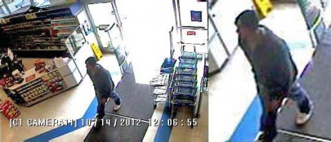 The suspect is a white male, wearing a dark hoodie, jeans, and a knit cap, early 20s, approximately 160 lbs. The suspect is a white male, wearing a dark hoodie, jeans, and a knit cap, early 20s, approximately 160 lbs.