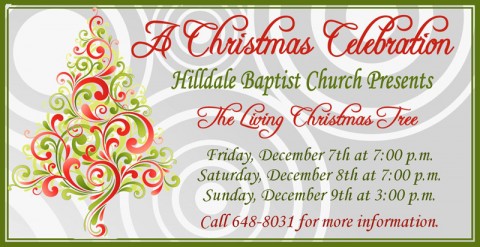 The Living Christmas Tree – A Christmas Celebration