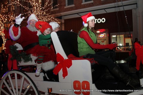 Entries now being excepted for Clarksville's 55th Annual Lighted Christmas Parade.