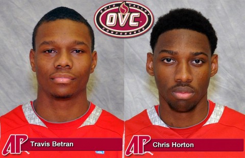 Travis Betran and Chris Horton Travis Betran and Chris Horton