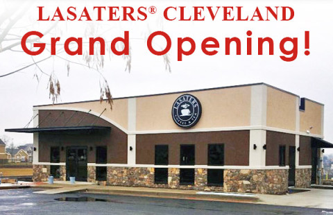 Lasaters Coffee and Tea Cleveland Tennessee to open January 24th.