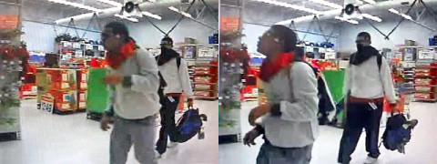 Clarksville Police need the publics assistance identifying the Christmas thieves in this photo.