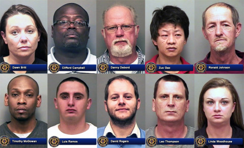 Dawn Britt, Clifford Campbell , Danny Debord, Zuo Gao, Ronald Johnson, Timothy McGowan, Luis Ramos, David Rogers, Leo Thompson, and Linda Woodhouse were arrested over the weekend by Clarksville Police for DUI. Dawn Britt, Clifford Campbell , Danny Debord, Zuo Gao, Ronald Johnson, Timothy McGowan, Luis Ramos, David Rogers, Leo Thompson, and Linda Woodhouse were arrested over the weekend by Clarksville Police for DUI.
