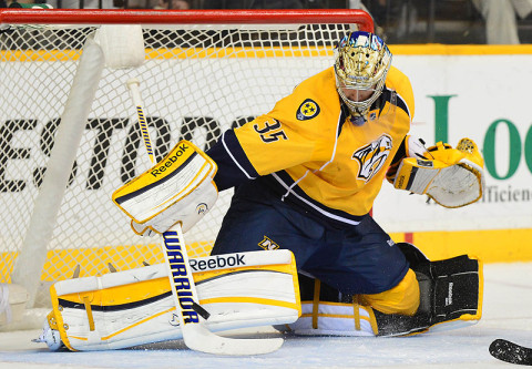 Nashville Predators' Pekka Rinne. (Photo by Don McPeak-USA TODAY Sports) Nashville Predators' Pekka Rinne. (Photo by Don McPeak-USA TODAY Sports)