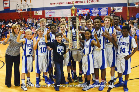Richview Middle School Boys Champions Richview Middle School Boys Champions