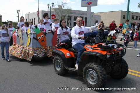The Kennedy Law Firm took first place in the Children's Parade