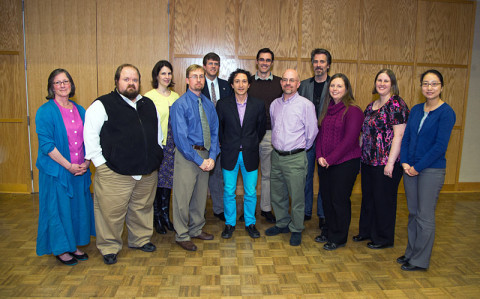 Fifteen faculty members at Austin Peay State University have been chosen as awardees in the Summer Research Fellowship Program (SRFP), an initiative to encourage the development of research/creative activity projects at the University. (Photo by Beth Liggett, APSU photographer) 